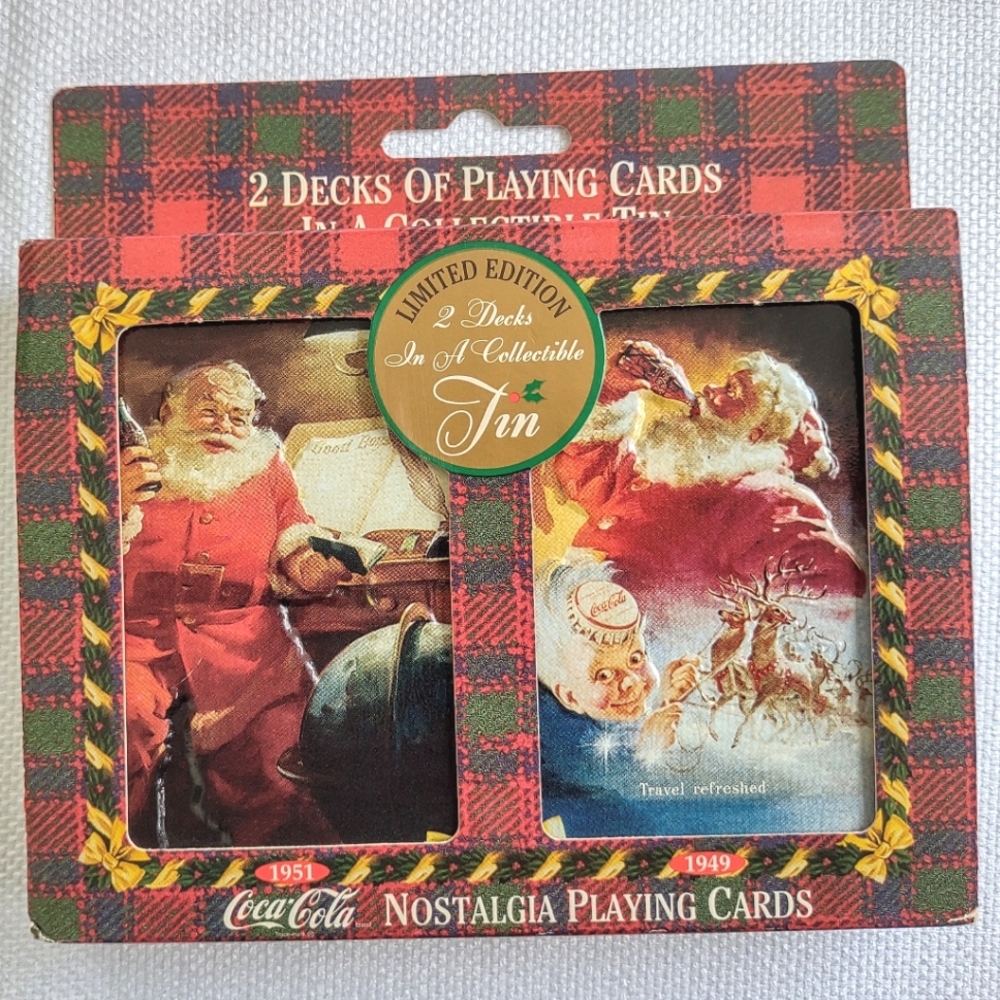 Vintage Coca-Cola Playing Cards